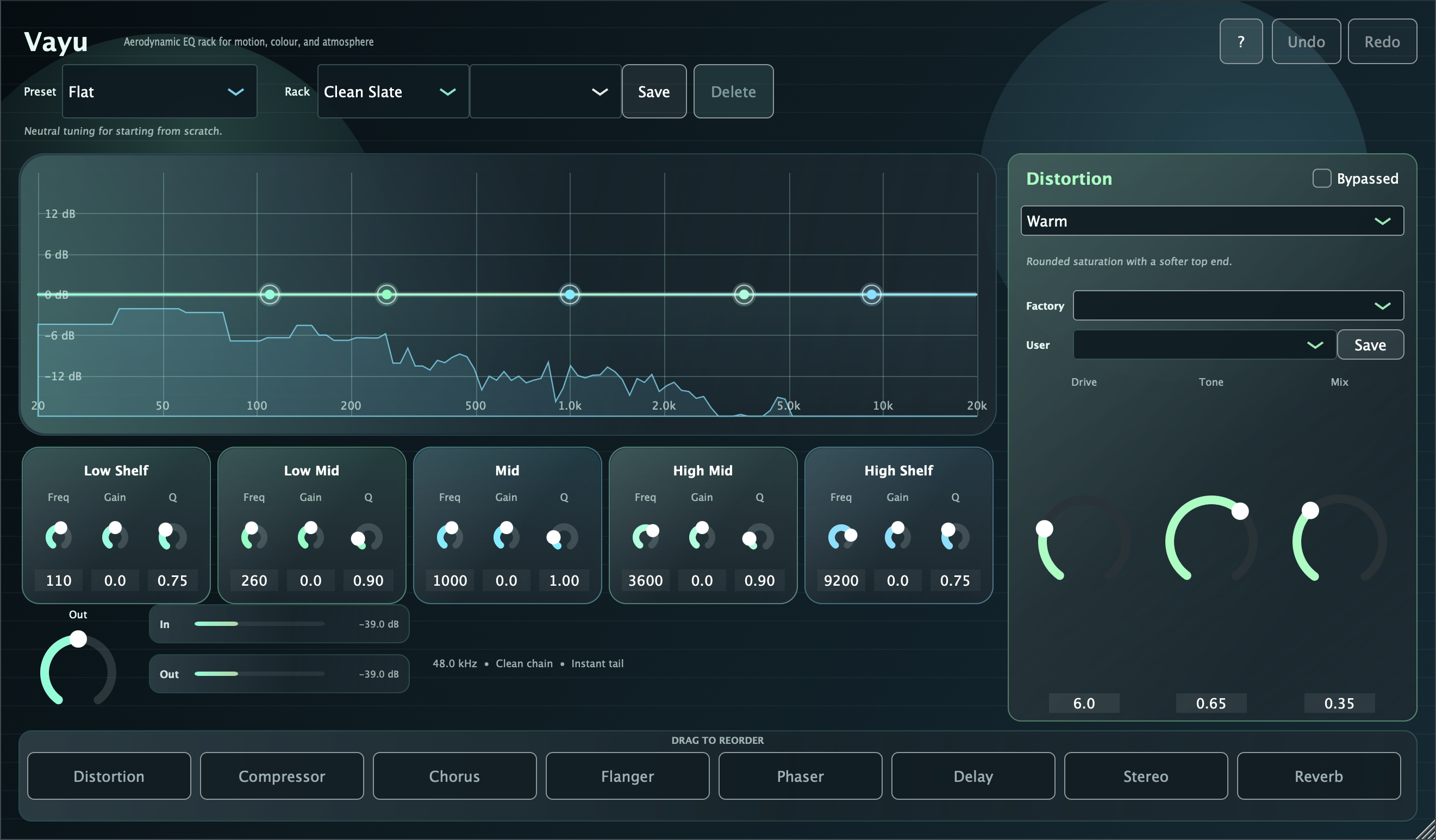 Vayu plugin interface screenshot